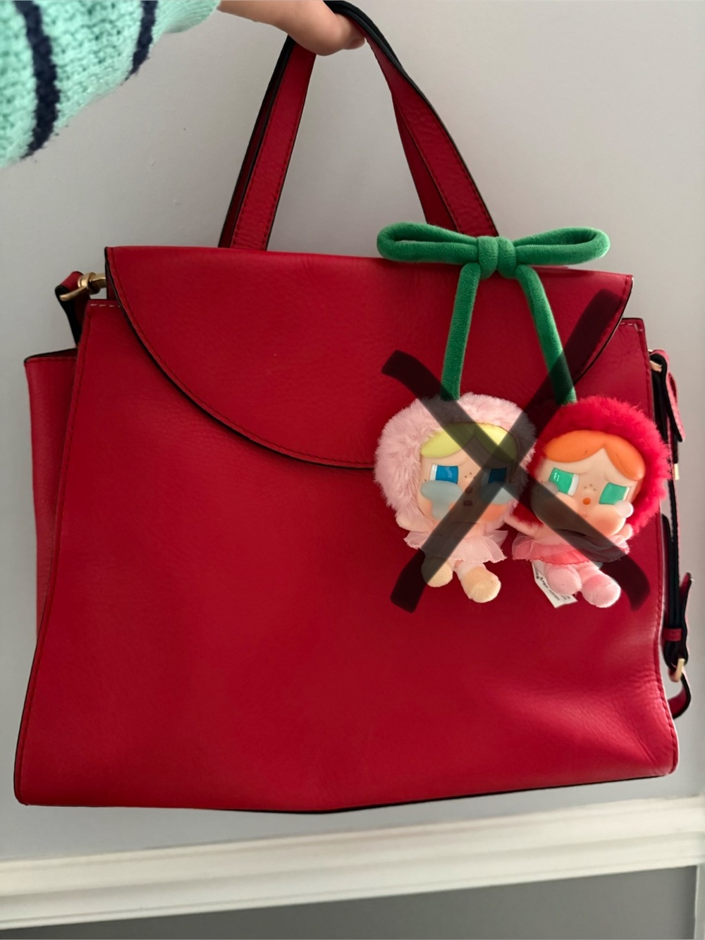 Kate Spade Saturday tote/satchel purse Red Large
